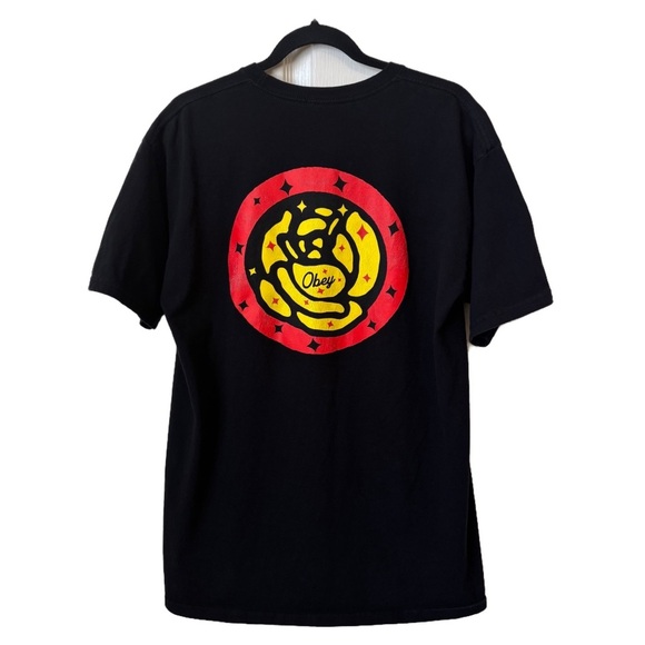 Obey Propaganda Men’s Short Sleeve T-shirt Black Large - Picture 7 of 7